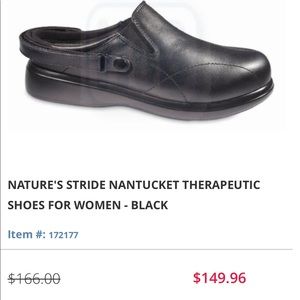 NIB Natures Stride Diabetic Orthotic Clogs 8